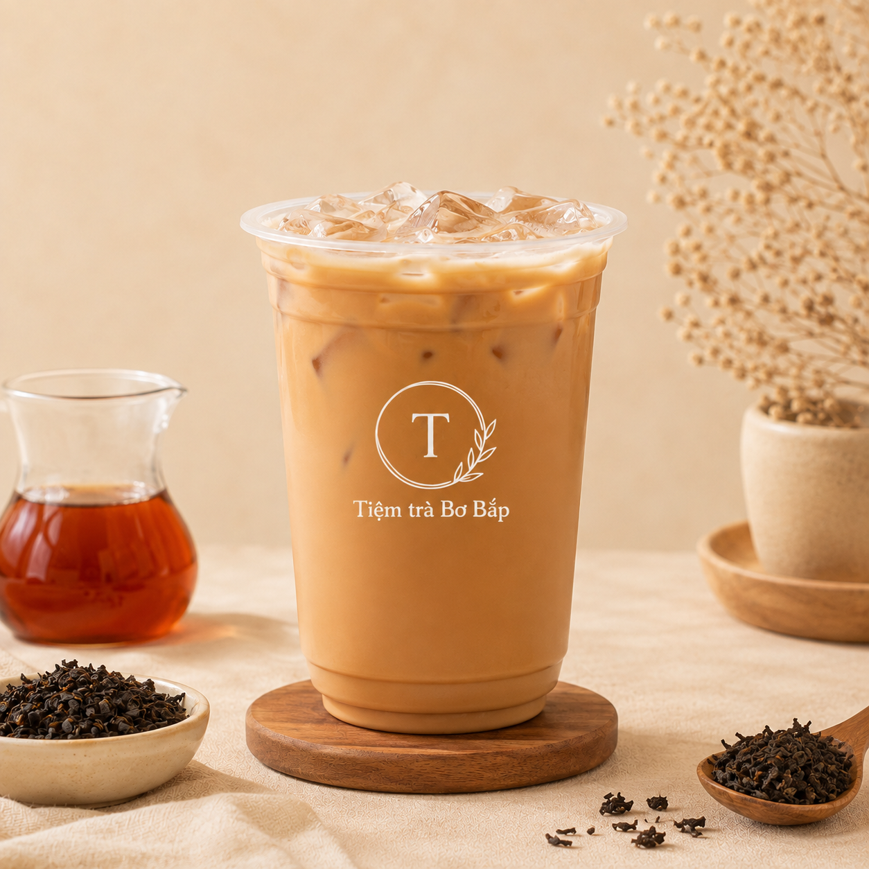 Hồng trà sữa