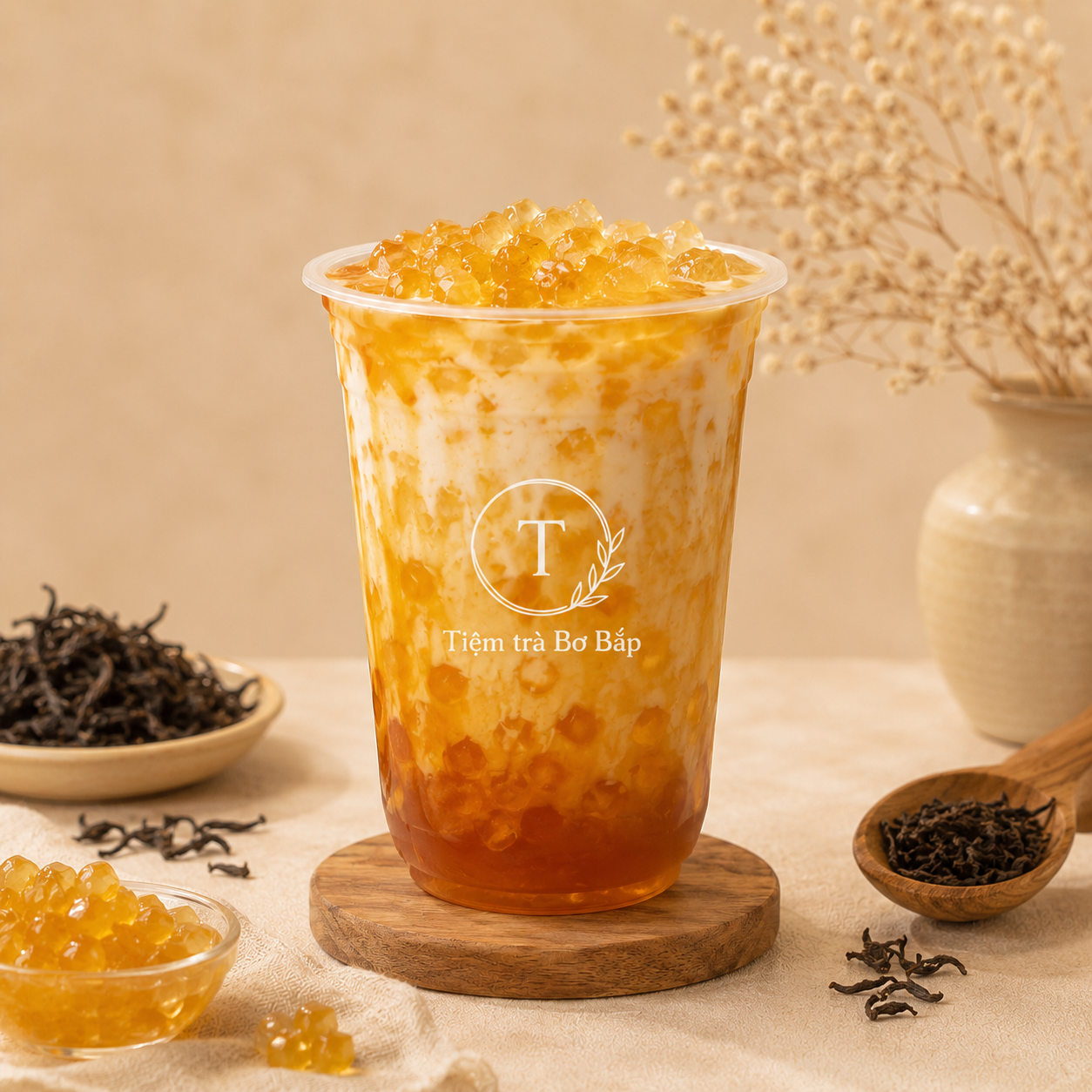Trà sữa koi hồng trà hoàng kim